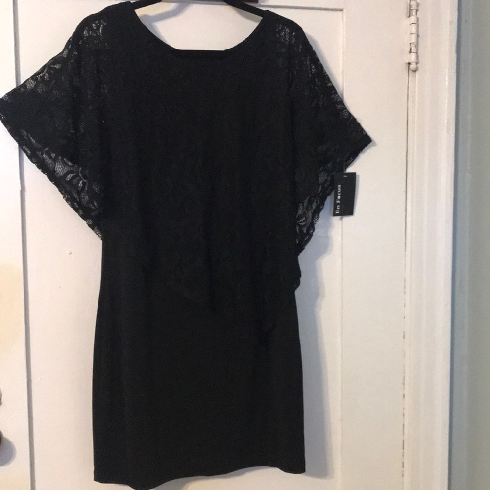 EnFocus Studio Lace Top Dress